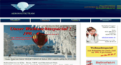 Desktop Screenshot of aeronautic.de